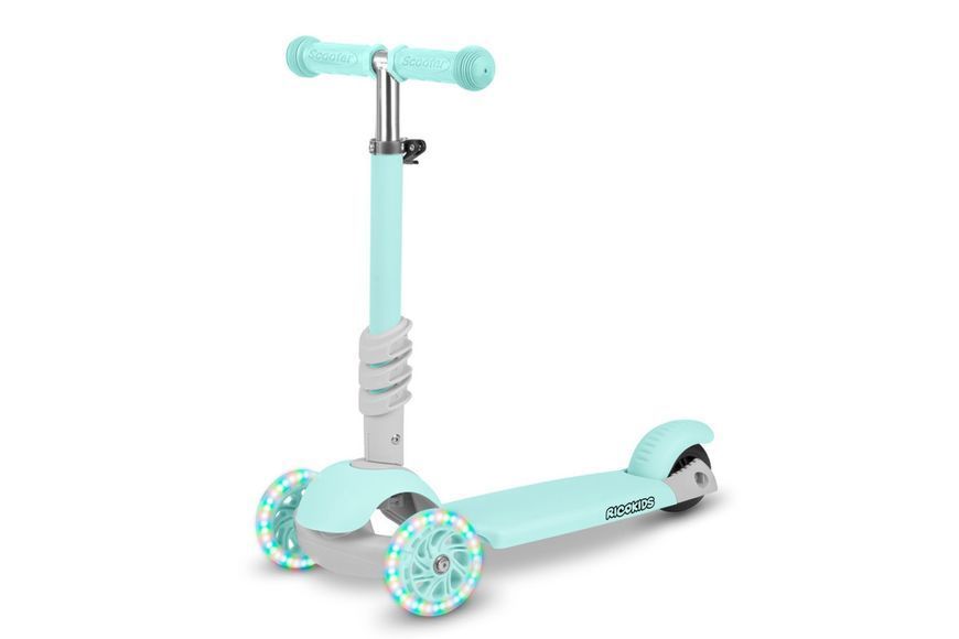 Самокат дитячий триколісний Ricokids Buggy м'ятний 765301 765301 фото