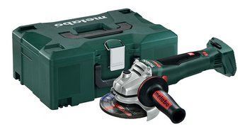 Аккумуляторная болгарка Metabo WB 18 LTX BL 125 Quick Каркас + MetaLoc (Безкоштовна доставка) 613077840 фото