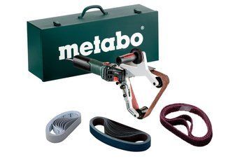 Ленточная шлифовальная машина для труб Metabo RBE 15-180 Set (Безкоштовна доставка) 602243500 фото