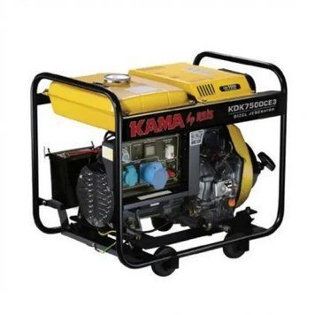Генератор дизельний KAMA KDK-7500-CE3, 6,9 ква KAMA KDK 7500 CE3 фото
