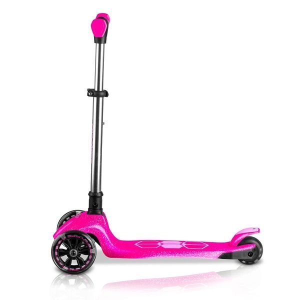 Дитячий самокат триколісний Ricokids Jelly рожевий 765901 фото