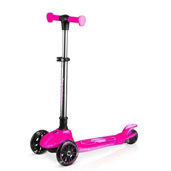 Дитячий самокат триколісний Ricokids Jelly рожевий 765901 фото