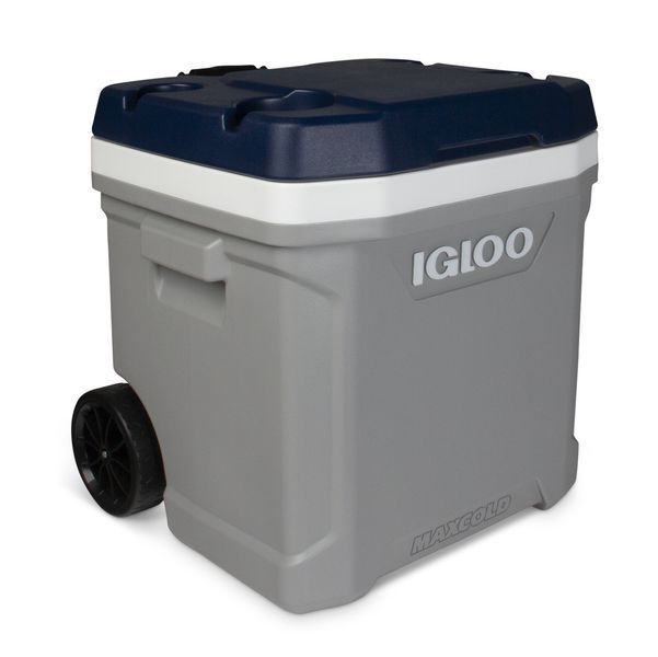 Ізотермічний контейнер на колесах MAXCOLD LATITUDE 62 ROLLER, 56 л, сірий із синім 342233469668 фото