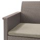 Комплект садових меблів Keter Emma balcony set, стіл-скриня, бежевий 8711245155999 фото 7