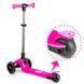 Дитячий самокат триколісний Ricokids Jelly рожевий 765901 фото 5