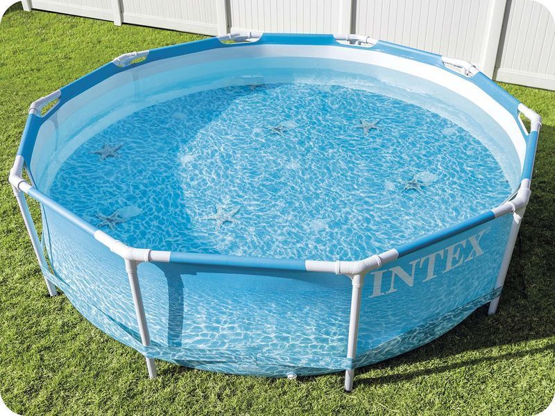 Басейн каркасний 16в1 INTEX 28208, 305 x 76 см + машина для створення бульбашок DM-28208-M фото