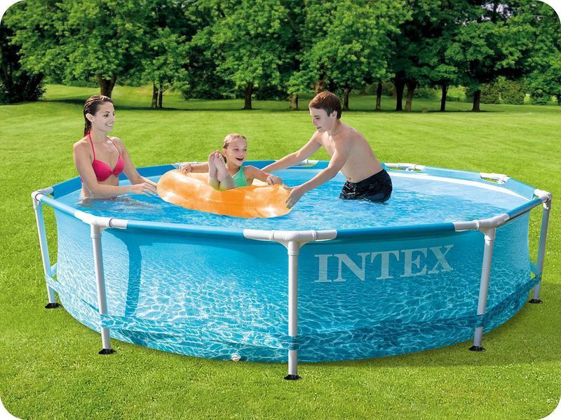 Басейн каркасний 16в1 INTEX 28208, 305 x 76 см + машина для створення бульбашок DM-28208-M фото