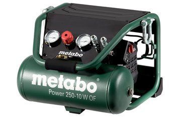 Безмасляний компрессор Metabo Power 250-10 W OF (Безкоштовна доставка) 601544000 фото
