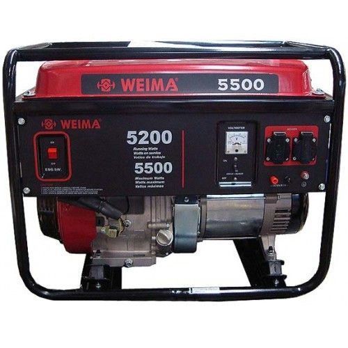 Бензиновий генератор WEIMA WM5500 ATS бензогенератор 5,5Квт,1 ФАЗА, вес 85кг, автоматика 16008 фото