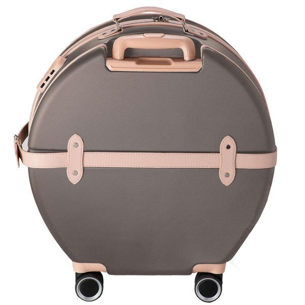 Чемодан Semi Line 20" (S) Brown/Pink Cream (T5673-2) DAS302678 фото
