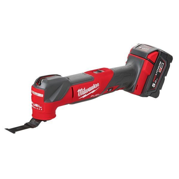 Інструмент багатофунціональний акумуляторний MILWAUKEE, M18 FMT-502X (зарядний.пристрій M12-18 FC, 2 акумулятори М18 В5 5Аг, уні 4933478492 фото