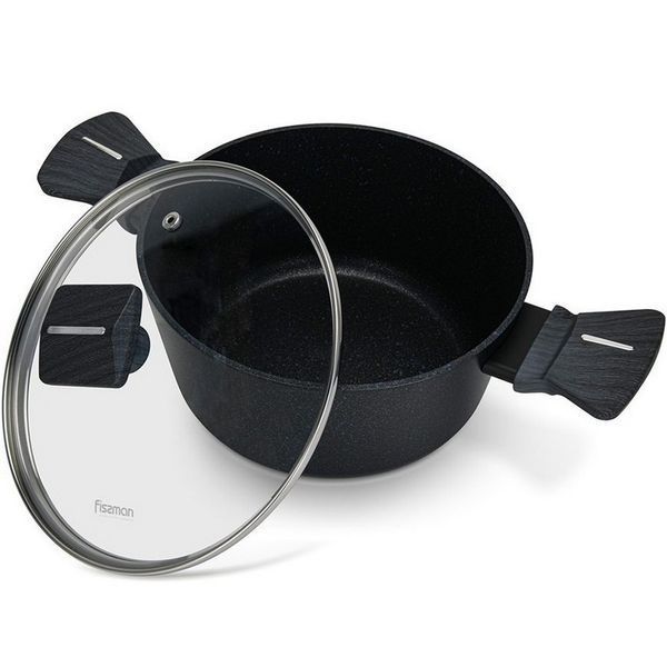 Каструля з кришкою Fissman Ferro 20x10 см/2,67 л 14523 14523 фото