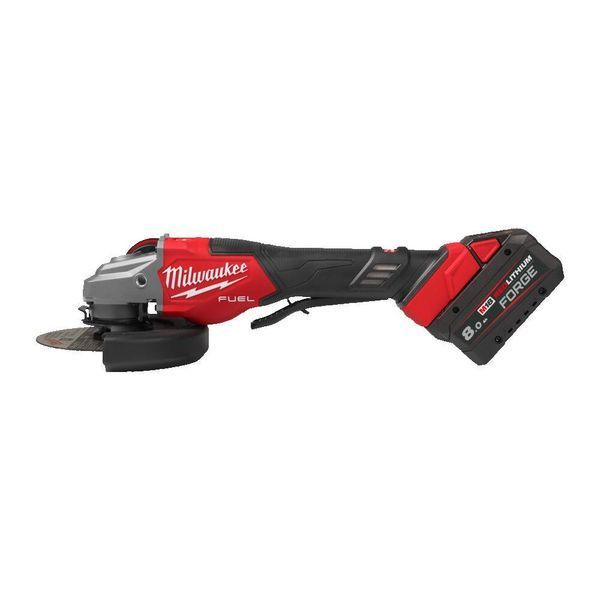 Шліфмашина кутова - болгарка акумуляторна безщіткова MILWAUKEE, M18 FHSAG125XPDB2-802X, діаметр 125мм (зарядний пристрій М12-18 4933493418 фото