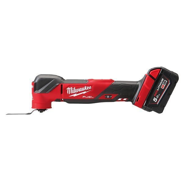 Інструмент багатофунціональний акумуляторний MILWAUKEE, M18 FMT-502X (зарядний.пристрій M12-18 FC, 2 акумулятори М18 В5 5Аг, уні 4933478492 фото