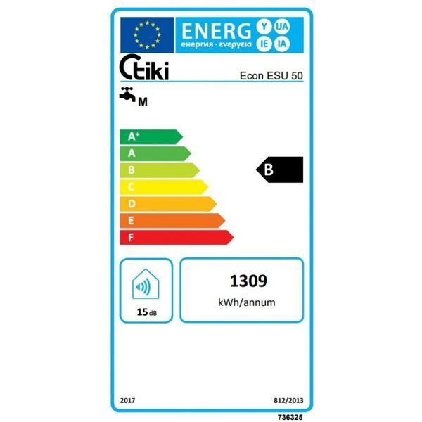 Бойлер Tiki Econ ESU 50 (Gorenje GBFU 50 SIM V9) 700324 700324 фото