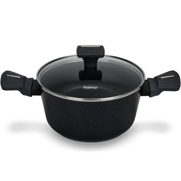 Каструля з кришкою Fissman Ferro 20x10 см/2,67 л 14523 14523 фото