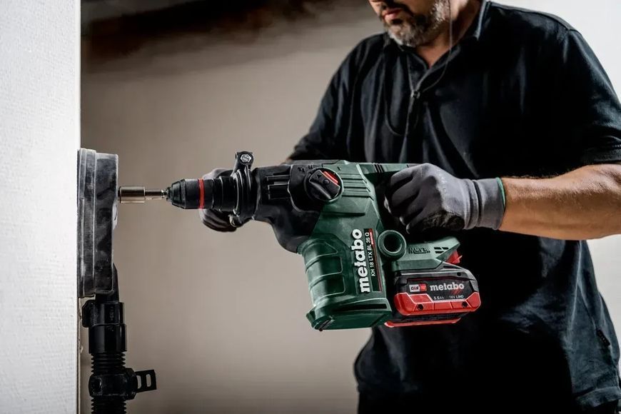 Акумуляторний перфоратор Metabo KH 18 LTX BL 35 Q каркас у кейсі 600813840 (Безкоштову доставку) 600813840 фото
