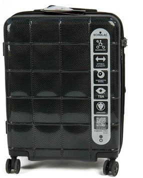 Чемодан на 4 колесах Echolac SQUARE PRO Black S (EcPC185SA-403-01) EcPC185SA-403-01 фото