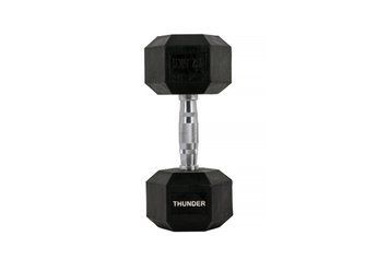 Гантель шестигранна 12,5 кг THUNDER HEXAGONAL-DUMBBELLS-12,5K HEXAGONAL-DUMBBELLS-12,5K фото