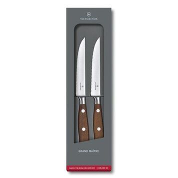 Набор ножей Victorinox Grand Maitre Wood Steak Set 2 шт. 7.7240.2W 7.7240.2W фото