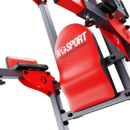 Станок стаціонарний комбінований - турнік з брусами та спинкою K-Sport KSSL012 KS-185 фото