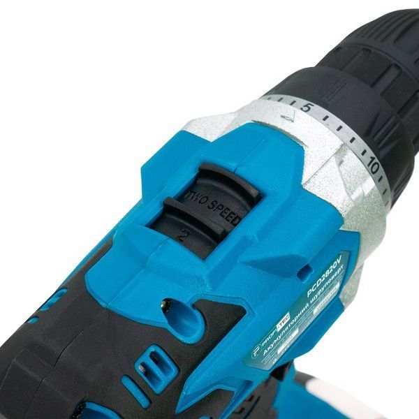 Акумуляторний шуруповерт PROFI-TEC PCD2820V POWERLine (1&times;PT2020MP (2.0 Аг), зарядний пристрій) 7238 007238P фото
