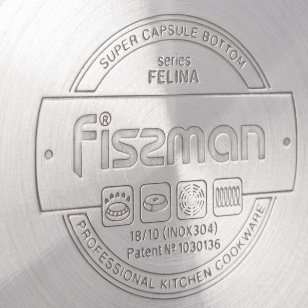 Кастрюля с крышкой Fissman Felina 20x12,5 см/3,9 л 5347 5347 фото