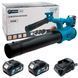 Аккумуляторная воздуходувка PROFI-TEC PLB2036BL POWERLine (1&times;PT2050HE (4.0 Ач), зарядное устройство) 006398P фото 1