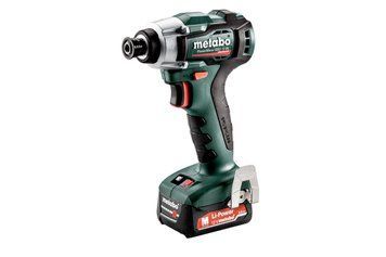 Аккумуляторный ударный гайковерт Metabo PowerMaxx SSD 12 BL 2x2 Ач (Безкоштовна доставка) 601115500 фото