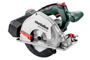 Аккумуляторная ручная циркулярная пила по металлу Metabo MKS 18 LTX 58 каркас (Безкоштовна доставка) 600771890 фото