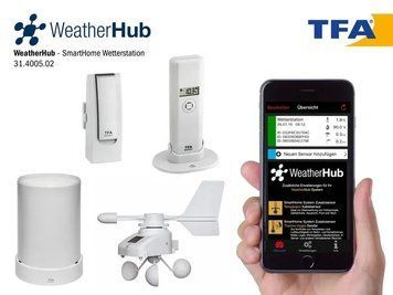 Метеостанция для смартфонов TFA WeatherHub 31400502 31400502 фото