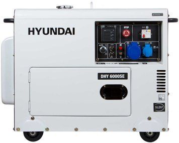 Генератор дизельний Hyundai DHY 6000SE DHY 6000SE фото