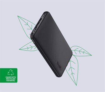 Аккумулятор портативный литий-ионный Trust Primo ECO 10000 mAh Black 24678_TRUST фото