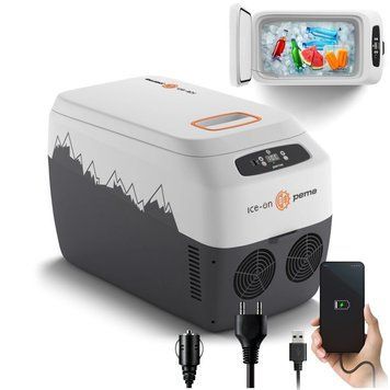 Дорожній холодильник з ременем Peme Go Adventure Orange 30 28,3 л, сірий 5901793678931 фото