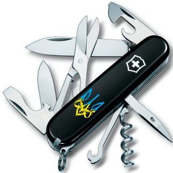 Складаний ніж Victorinox Climber Ukraine 1.3703.3_T0636u 1.3703.3_T0636u фото