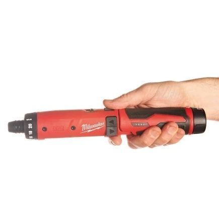 Акумуляторна викрутка MILWAUKEE M4 D-202B крут. мом. 5 Нм 4933440475 фото