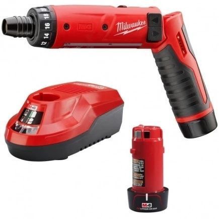 Акумуляторна викрутка MILWAUKEE M4 D-202B крут. мом. 5 Нм 4933440475 фото