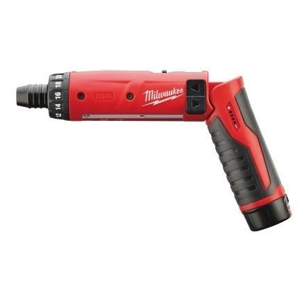 Акумуляторна викрутка MILWAUKEE M4 D-202B крут. мом. 5 Нм 4933440475 фото
