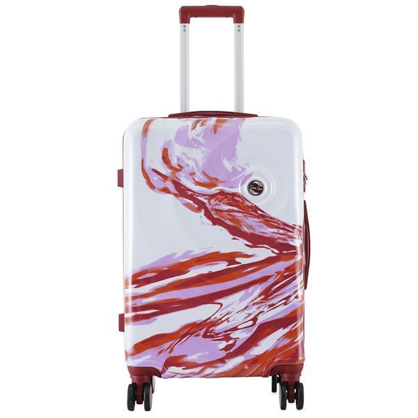 Чемодан Semi Line 24" (M) White/Red Print (T5654-2) DAS302889 фото