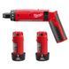 Акумуляторна викрутка MILWAUKEE M4 D-202B крут. мом. 5 Нм 4933440475 фото 1