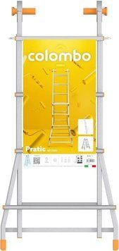 Драбина телескопічна Colombo Pratic 5+5 Steel (PRATIC5+5ACC) 931034 фото
