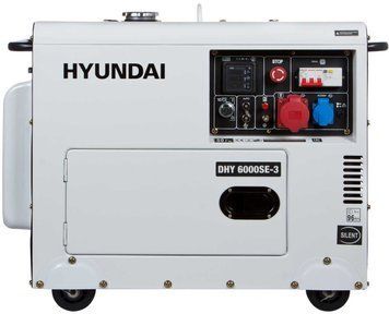 Генератор дизельний Hyundai DHY 6000SE-3 DHY 6000SE-3 фото