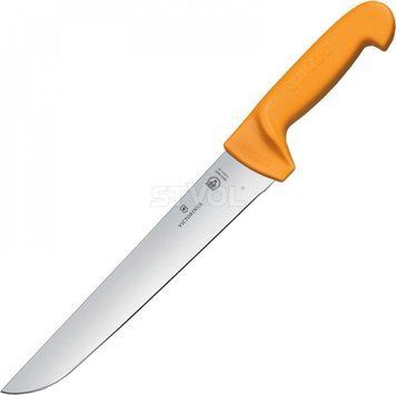 Ніж кухонний Victorinox Swibo, Butcher, жовтий, 24 см 5.8431.24 фото