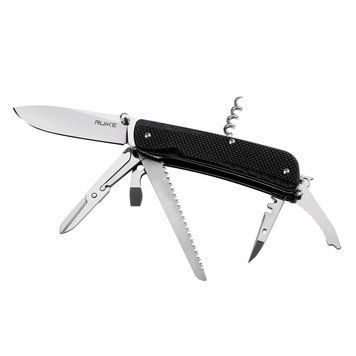 Багатофункціональний ніж Ruike Trekker LD42-B, (8.5 см) 12C27 / G10 чорний, 19 інстр. LD42-B фото
