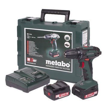 Аккумуляторный шуруповерт Metabo BS 14,4 2 Акб 2.0 Ач (Безкоштовна доставка) 602206530 фото