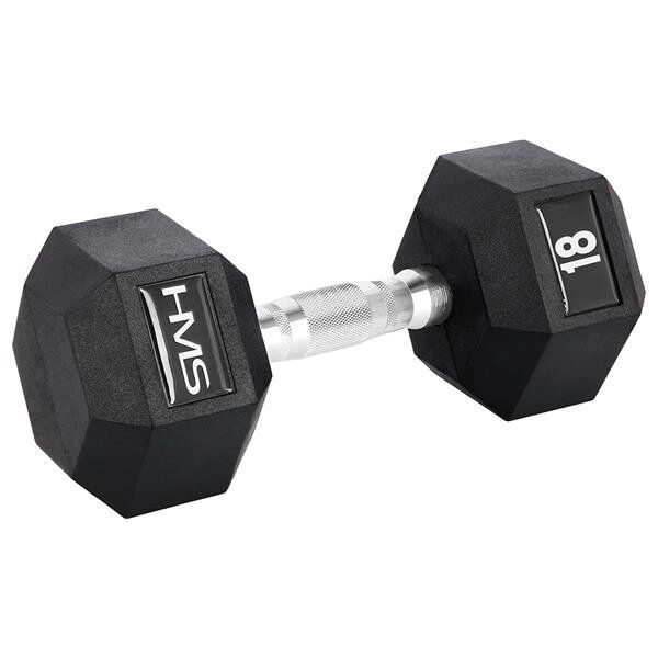 Гантель шестигранна HMS HEX PRO, 20 кг] на украинский язык будет: [Гантель шестигранна HMS HEX PRO, 20 кг 5907695518122 фото