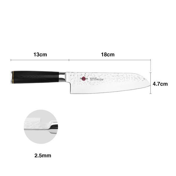 Нож сантоку Fissman Kojiro 18 см 2558 2558 фото
