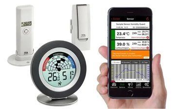 Термогигрометр для смартфонов TFA &laquo;Cosy Radar&raquo; WeatherHub 31400802 31400802 фото