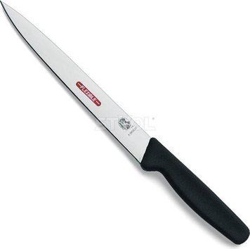 Ніж кухонний філейний Victorinox Fibrox 16 см, чорний, блістер 5.3803.16B фото