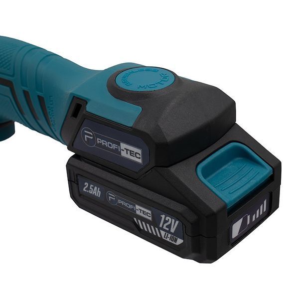 Аккумуляторная эксцентриковая полировальная машина PROFI-TEC PPM-8012SCP Set (1&times;PT1225 (2.5 Ач), зарядное устр 006070P фото